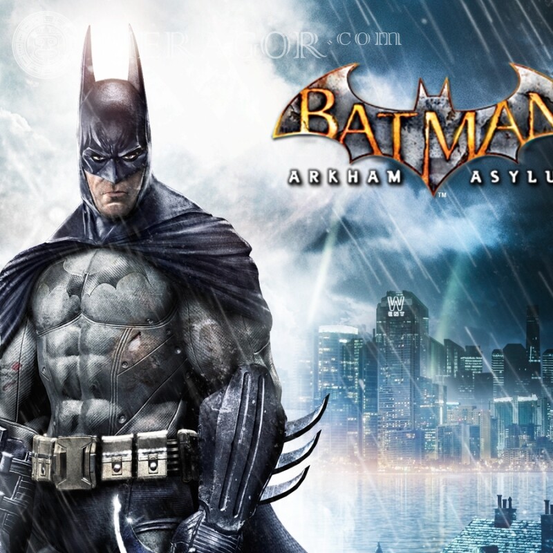 Batman baixe uma imagem para o avatar de um cara gratuitamente Todos os jogos