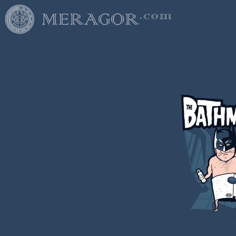 Смешной Бэтмен на аву Humor Engraçados