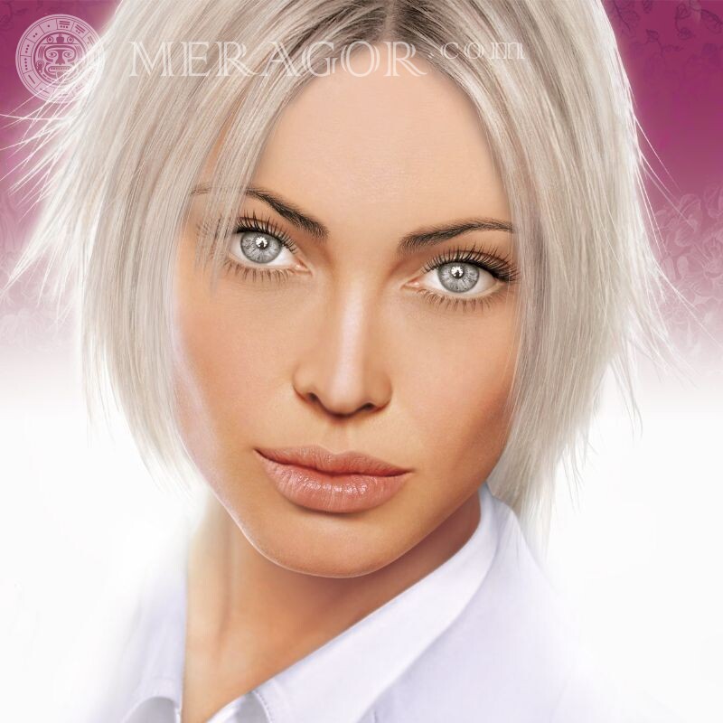 Blonde cendrée sur avatar Blonds Les filles Beaux