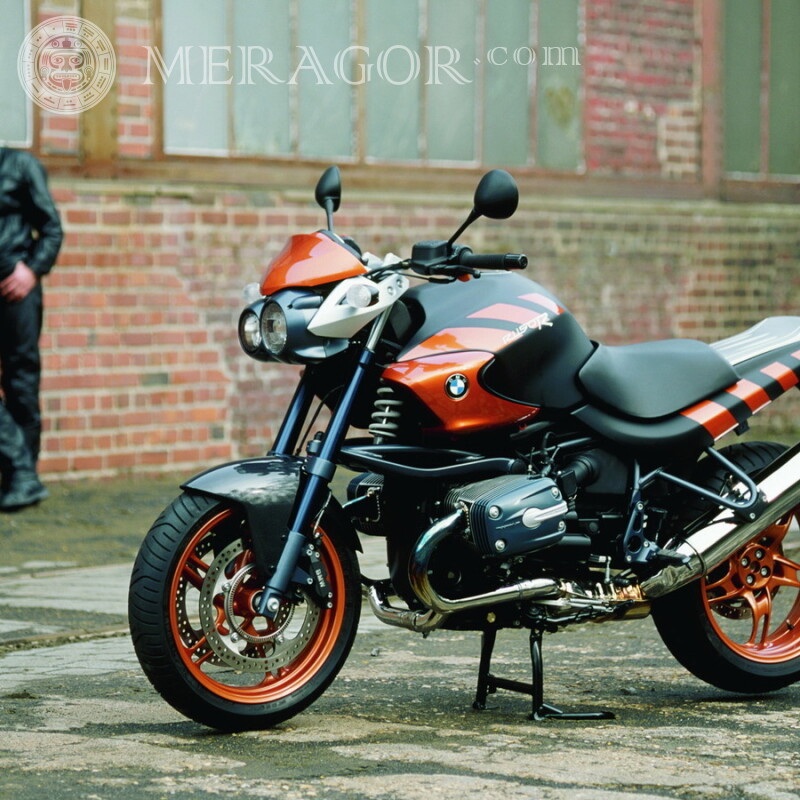 Download photo motorbike BMW Velo, Motorsport Transport