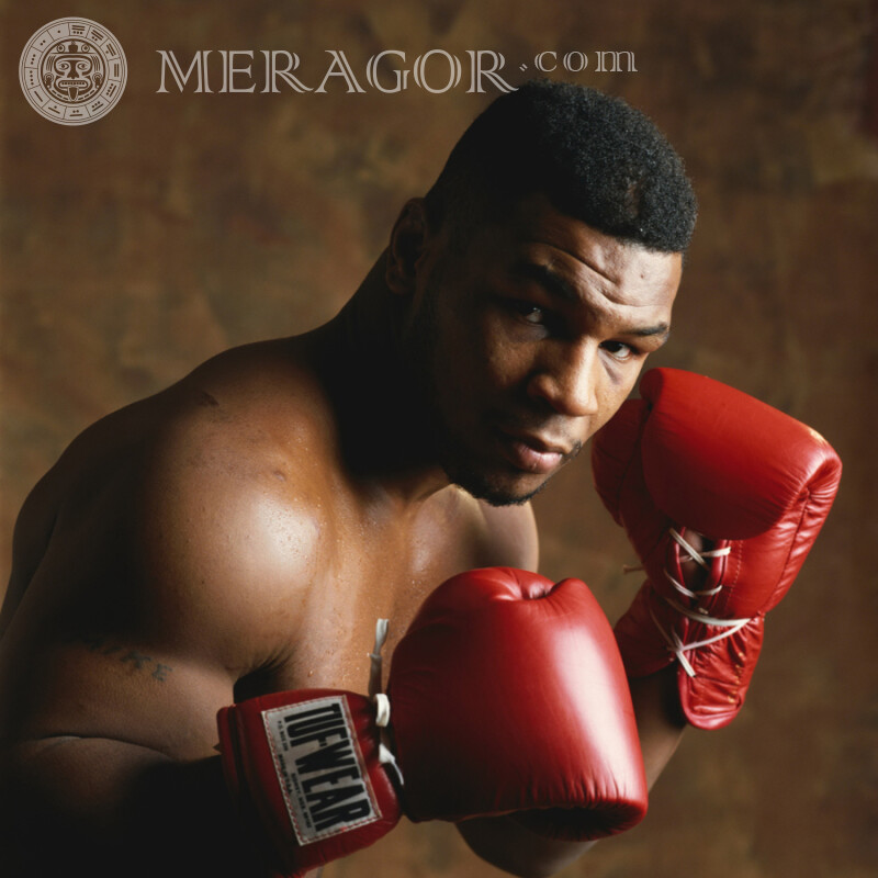Junge Mike Tyson Foto herunterladen Boxen, UFS, MMA Schwarze Prominente