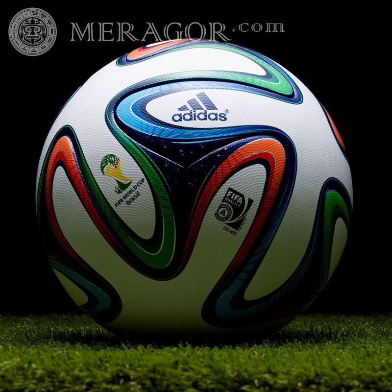 Balón de fútbol en avatar - balones de fútbol inusuales de la copa mundial Fútbol