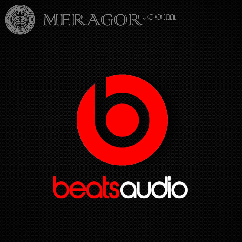 Laden Sie das Beats-Audio-Logo auf den Avatar herunter Logos Technik