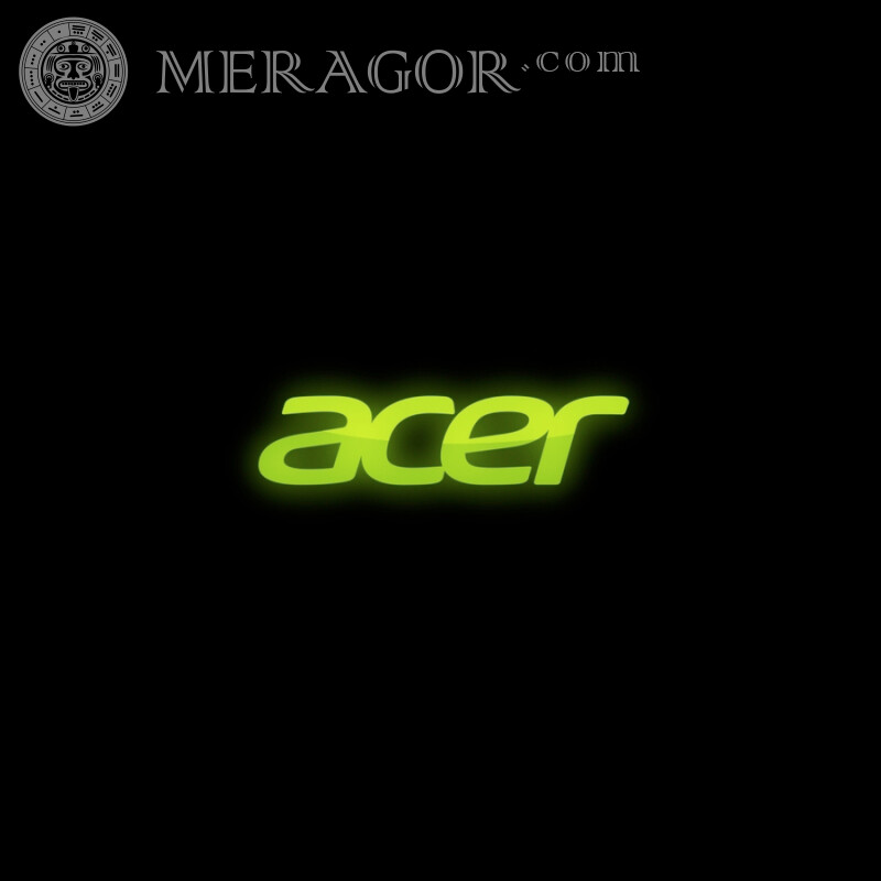 Логотип Acer скачати на аватарку Логотипи Техніка