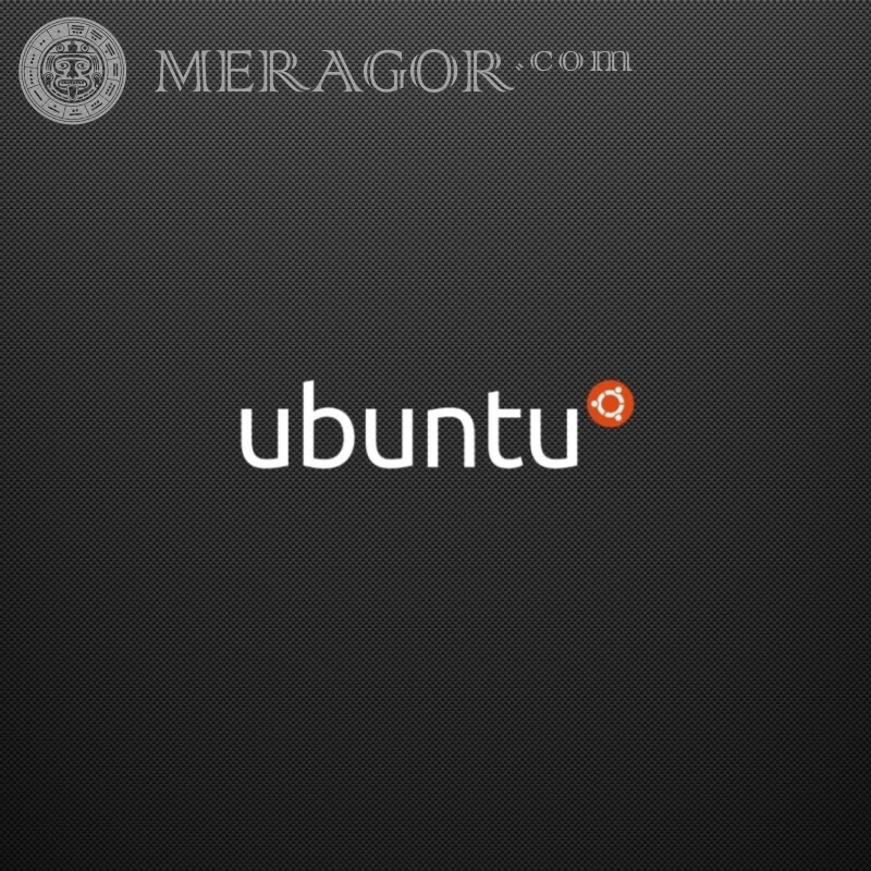 Ubuntu логотип скачать на аву Логотипы Техника