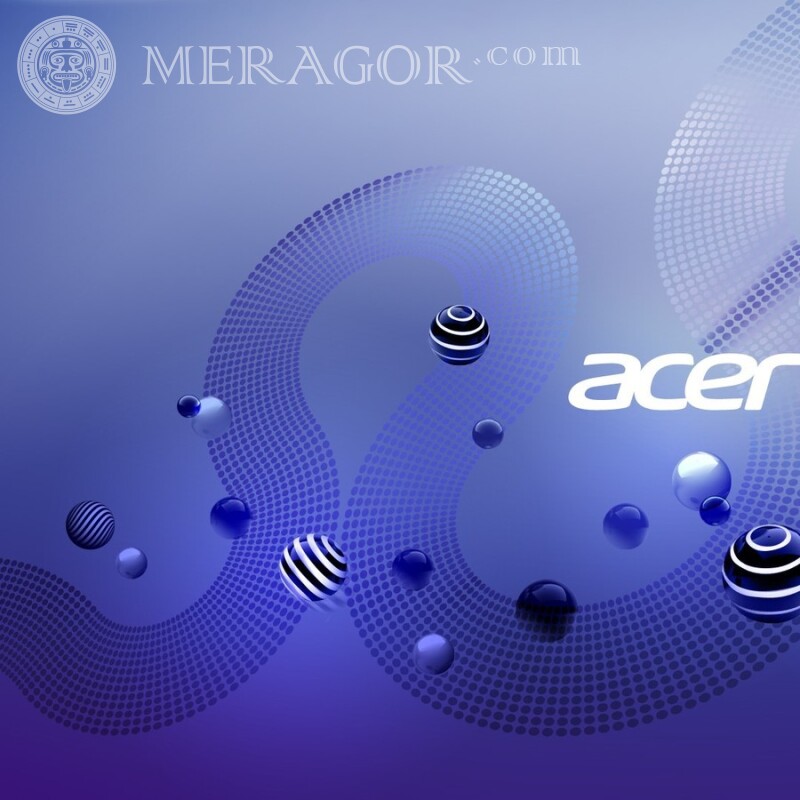 Logotipo de Acer en avatar Logotipos Técnica