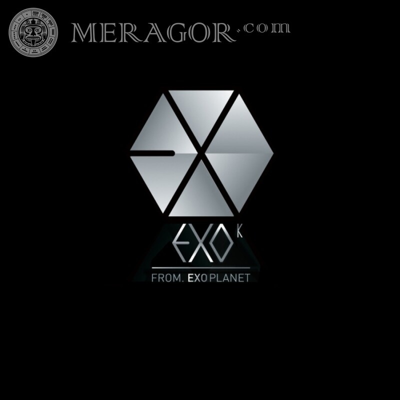 EXO логотип на аватарку Логотипи Техніка