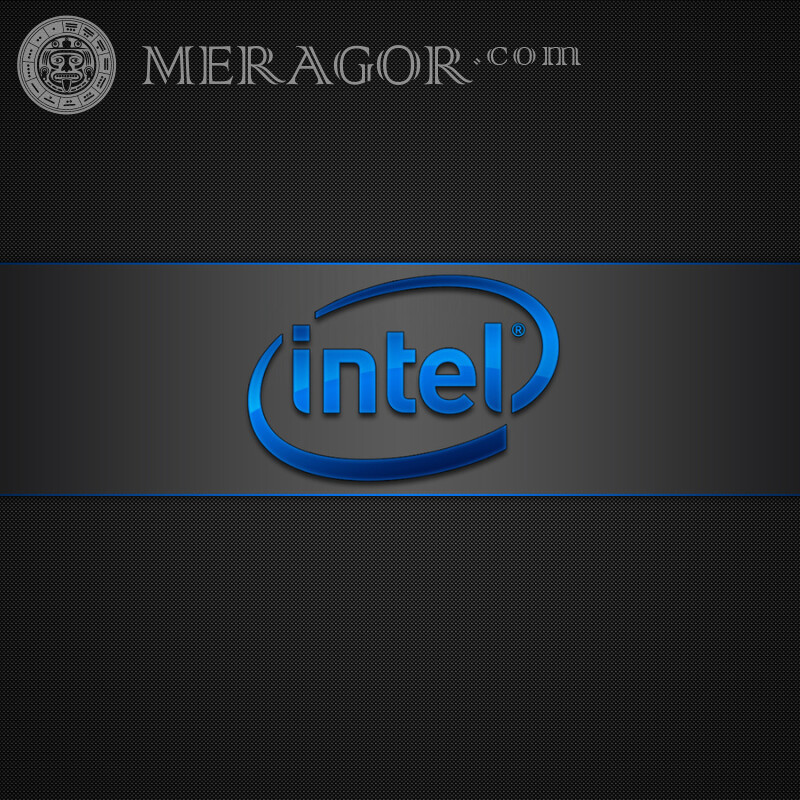 Intel логотип на аву Logos Technique