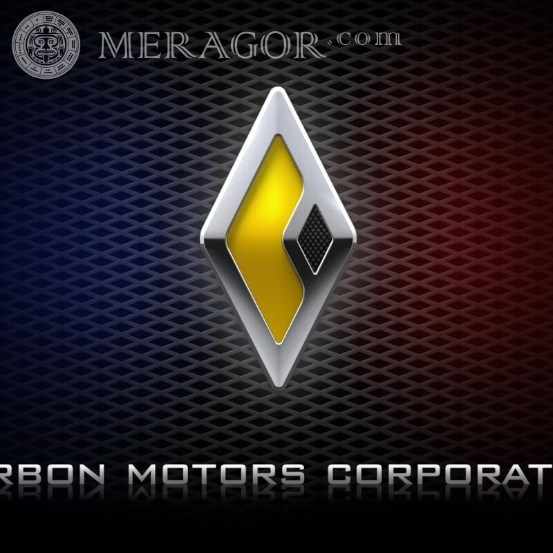Logotipo de Carbon Motors Corporation en avatar Logotipos Emblemas de coche Autos