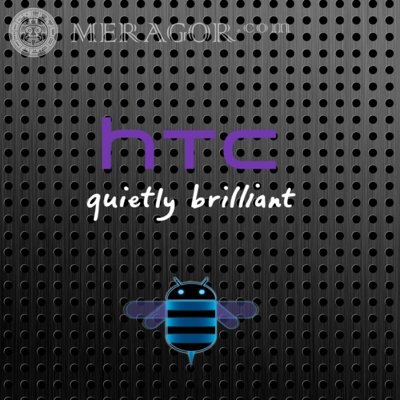 Логотип HTC на аву Логотипы Техника