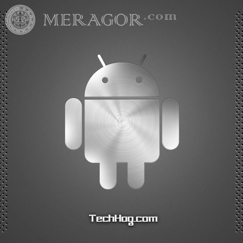 Логотип Андроїд скачати на аватарку Логотипи Техніка