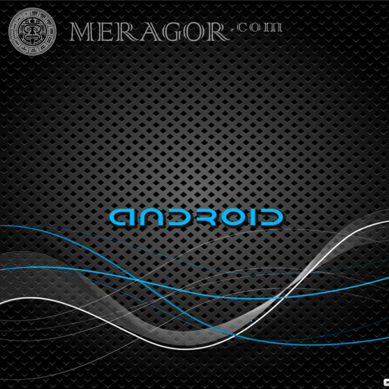 Android logo on avatar Logos Mechanisms