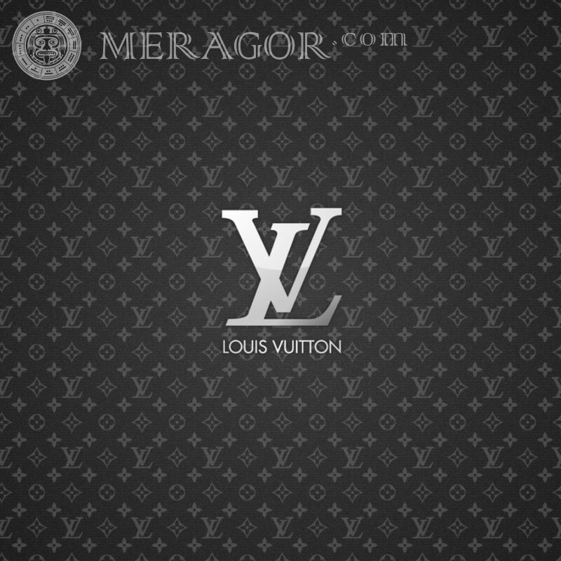 Louis Viton logo on avatar Logos