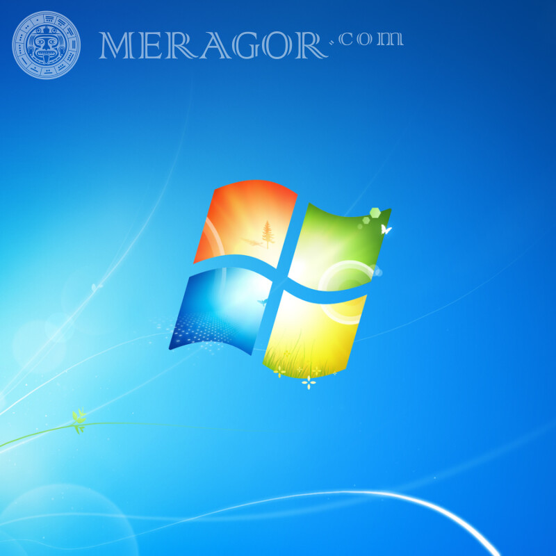 Емблема Windows завантажити на аватарку на профіль Логотипи Техніка