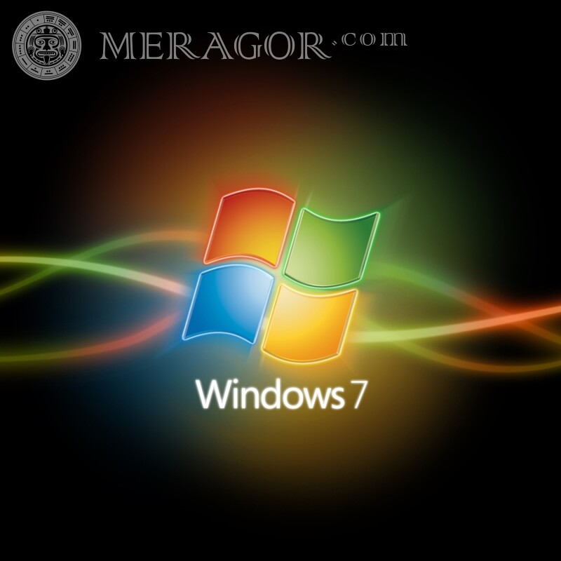 Logotipo de Windows en el perfil Logotipos Técnica