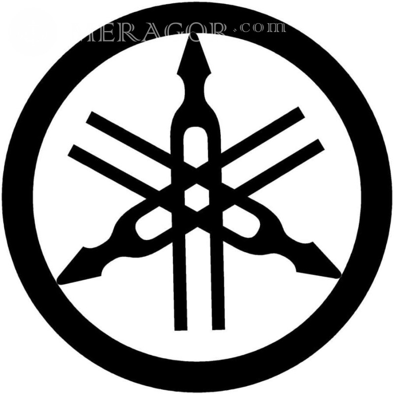 Logotipo da Yamaha no avatar Logos