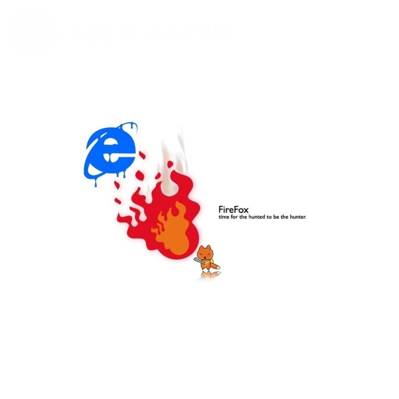 Логотип Firefox на аватарку скачати Логотипи