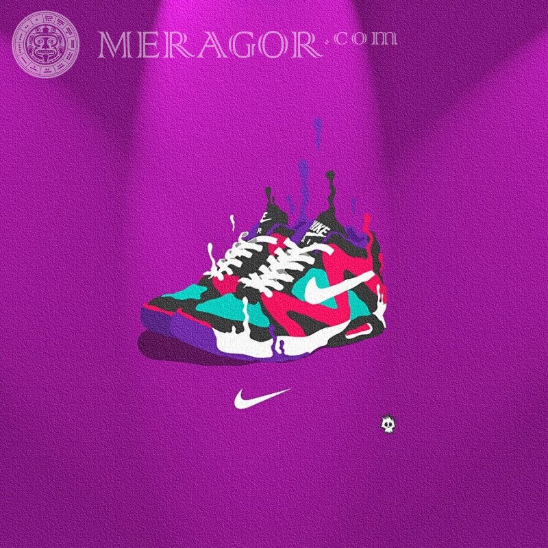 Descarga del logo de Nike en avatar Logotipos