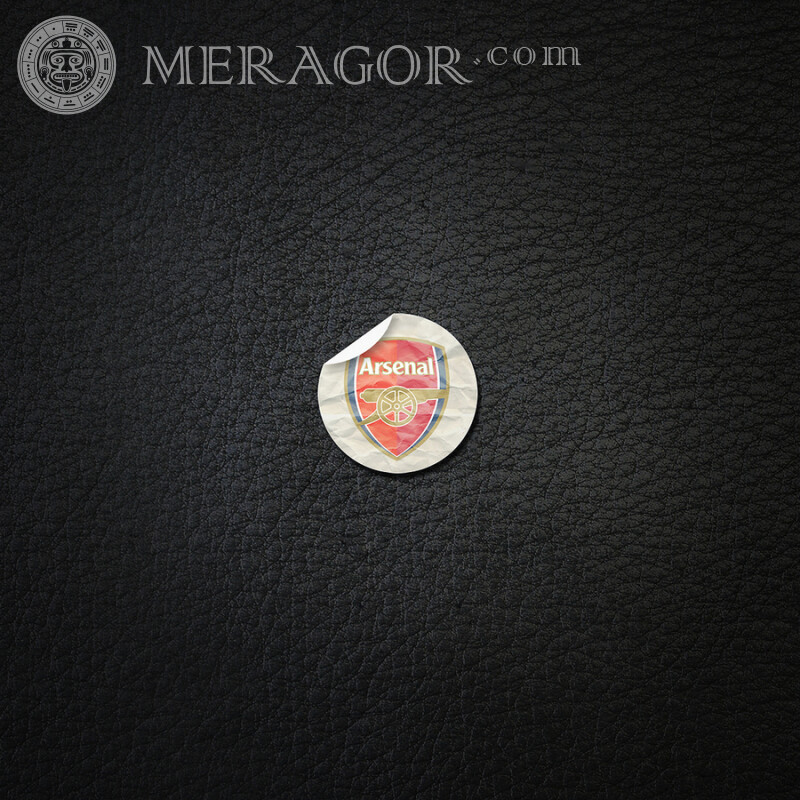 Logotipo do FC Arsenal no avatar Emblemas do clube Sport Logos