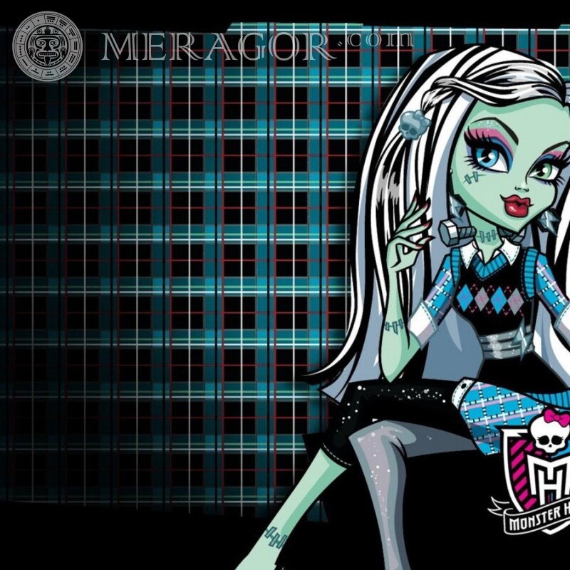 Monster High doll download on avatar Logos Anime, figure Babies