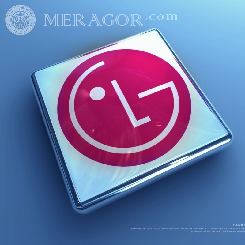 Логотип LG скачати на аватарку Логотипи Техніка