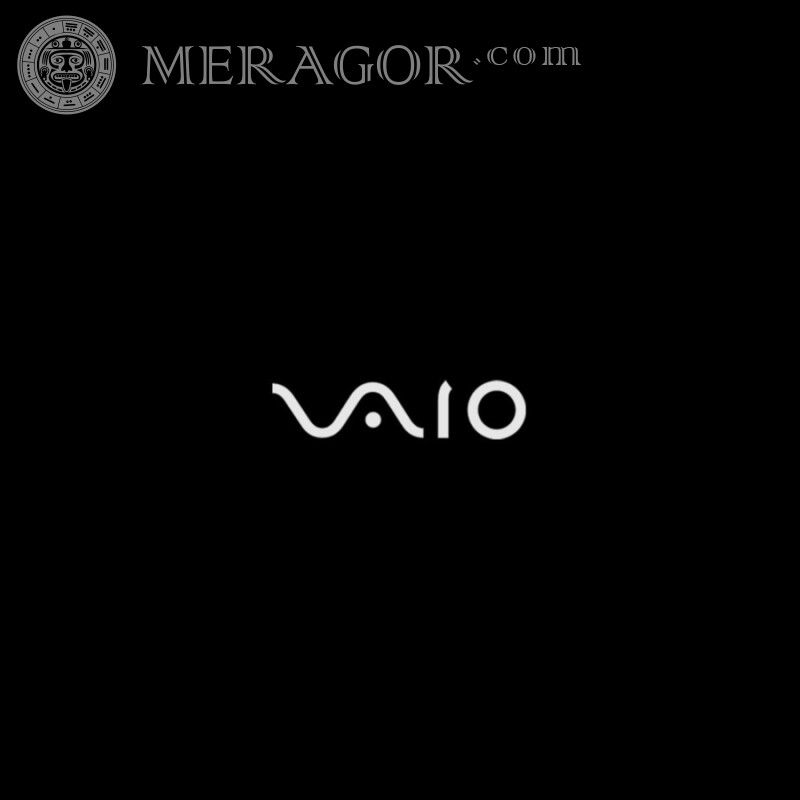 Logotipo de download VAIO no avatar Logos Técnica