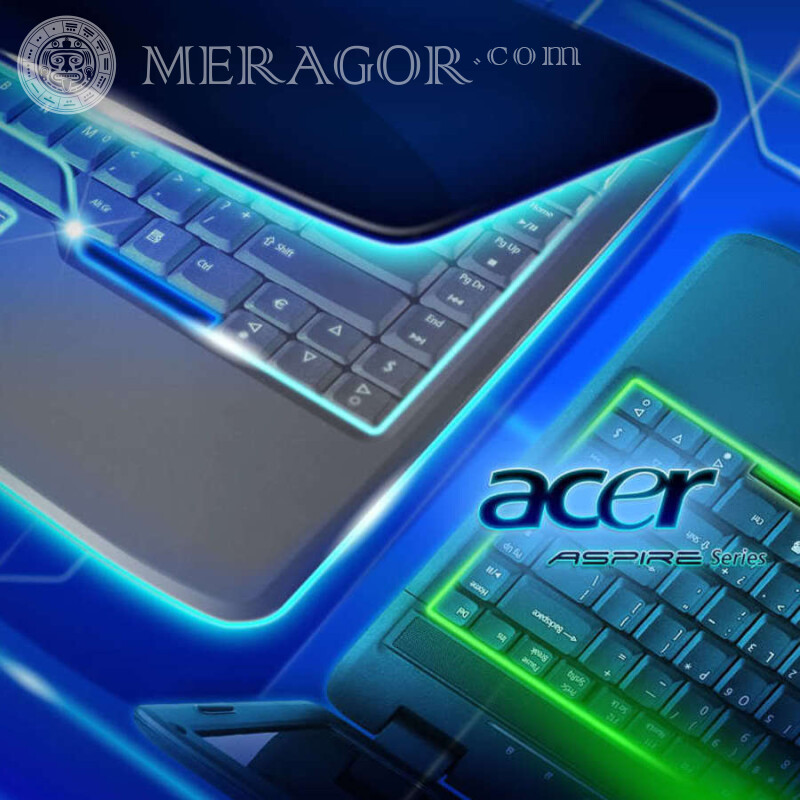 Acer Download-Logo auf Avatar Logos Technik