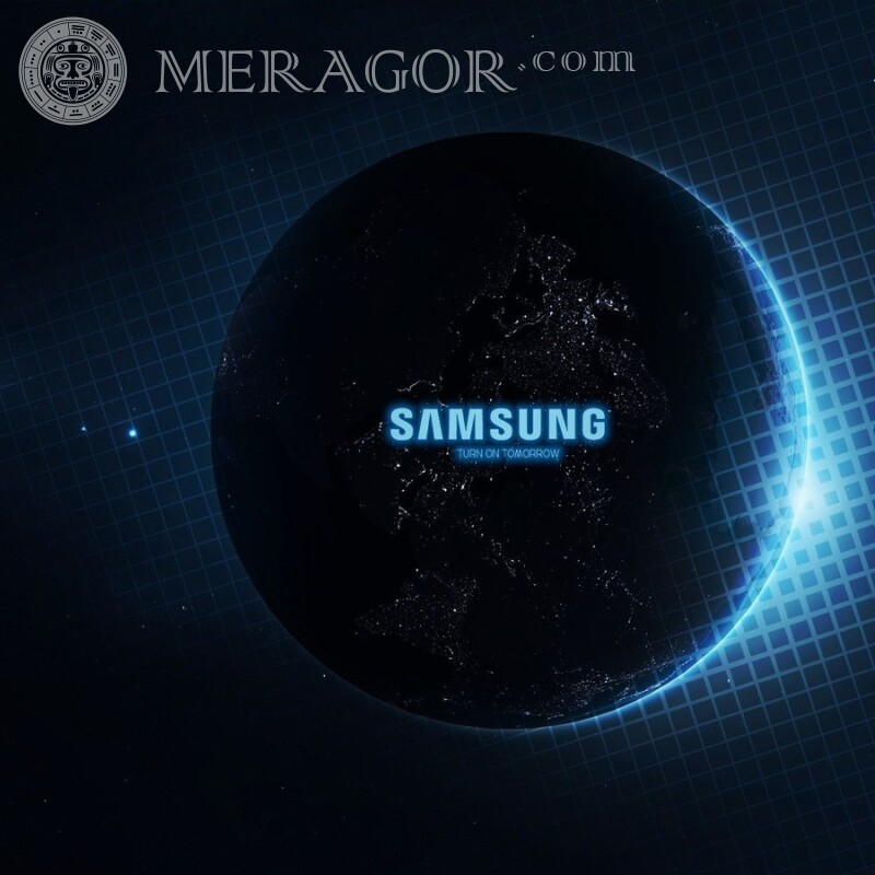 Descarga del logo de Samsung en avatar Logotipos Técnica
