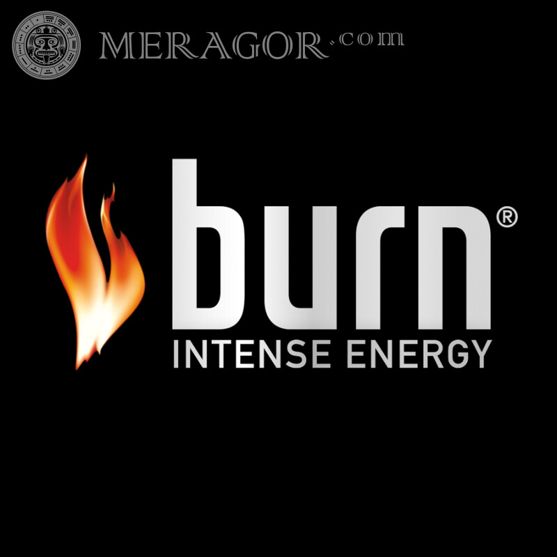 Логотип Burn на аву Логотипы