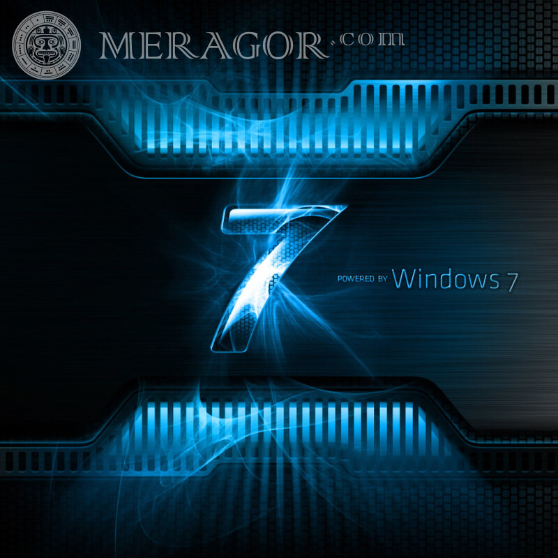 Windows 7 на аву Логотипы Техника