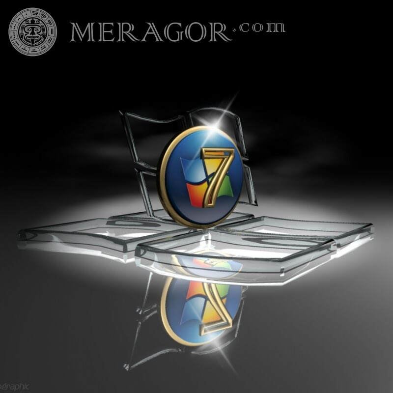 Логотип Windows красива ава Логотипи Техніка