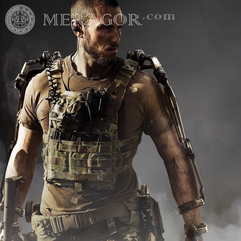 Call of duty icon from the game All games Men Bearded