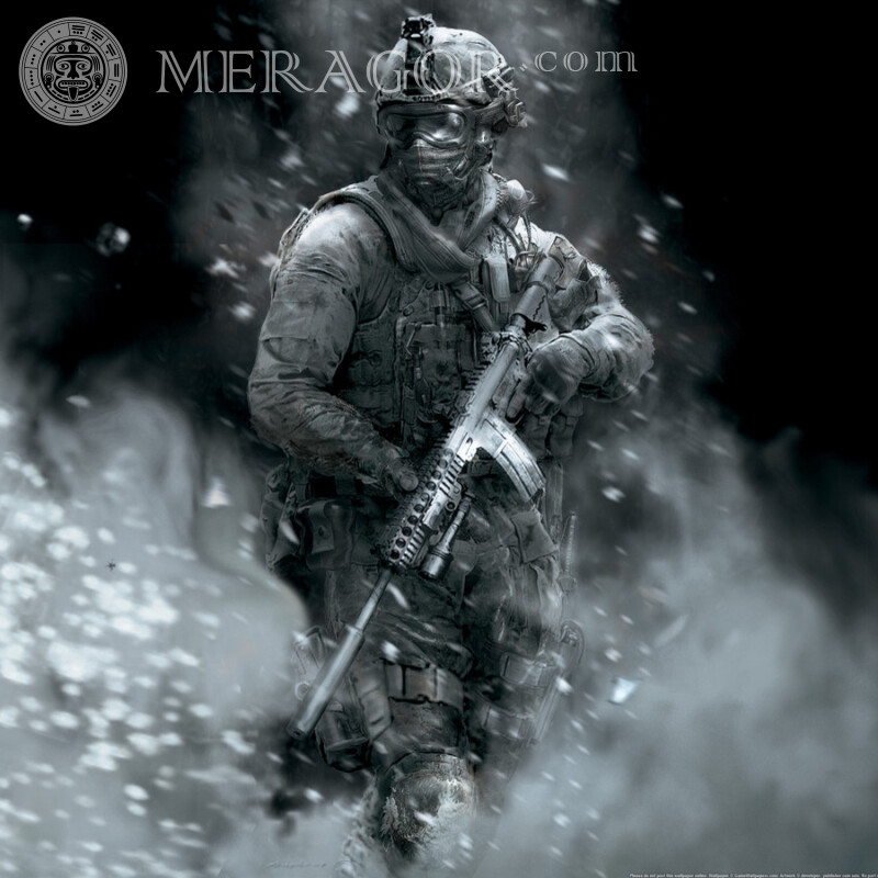 Laden Sie das Avatar-Bild von Call of Duty kostenlos herunter Alle Spiele