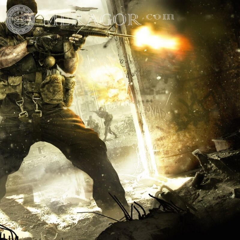 Baixe na foto do avatar Call of Duty Todos os jogos