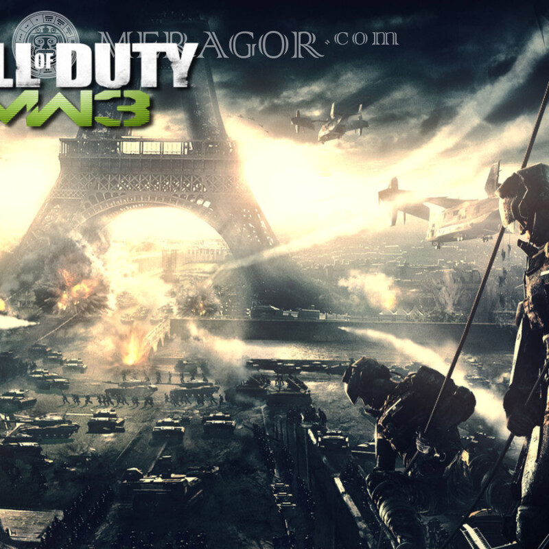 Скачать на аватарку фото Call of Duty Все игры
