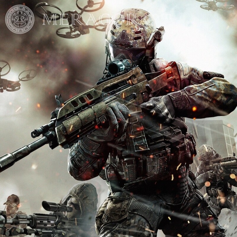 Фото Call of Duty скачати на аватарку для гри Всі ігри