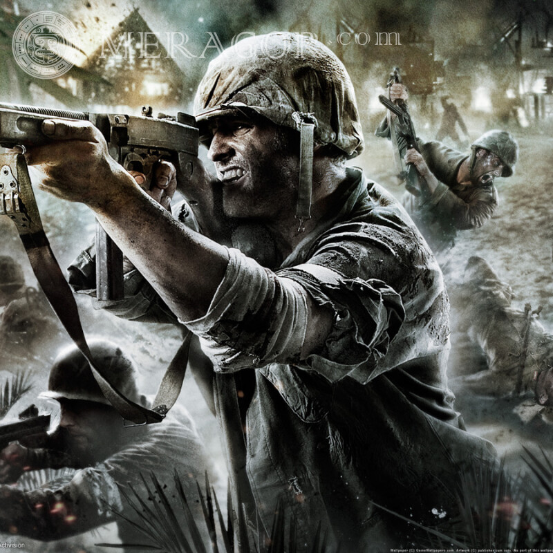 Imagem do avatar do download do Call of Duty para capa Todos os jogos