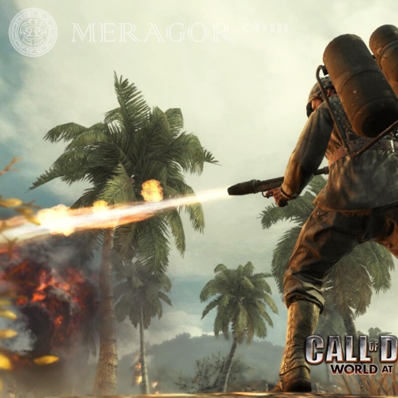Завантажити на аватарку хлопцеві картинку Call of Duty Всі ігри