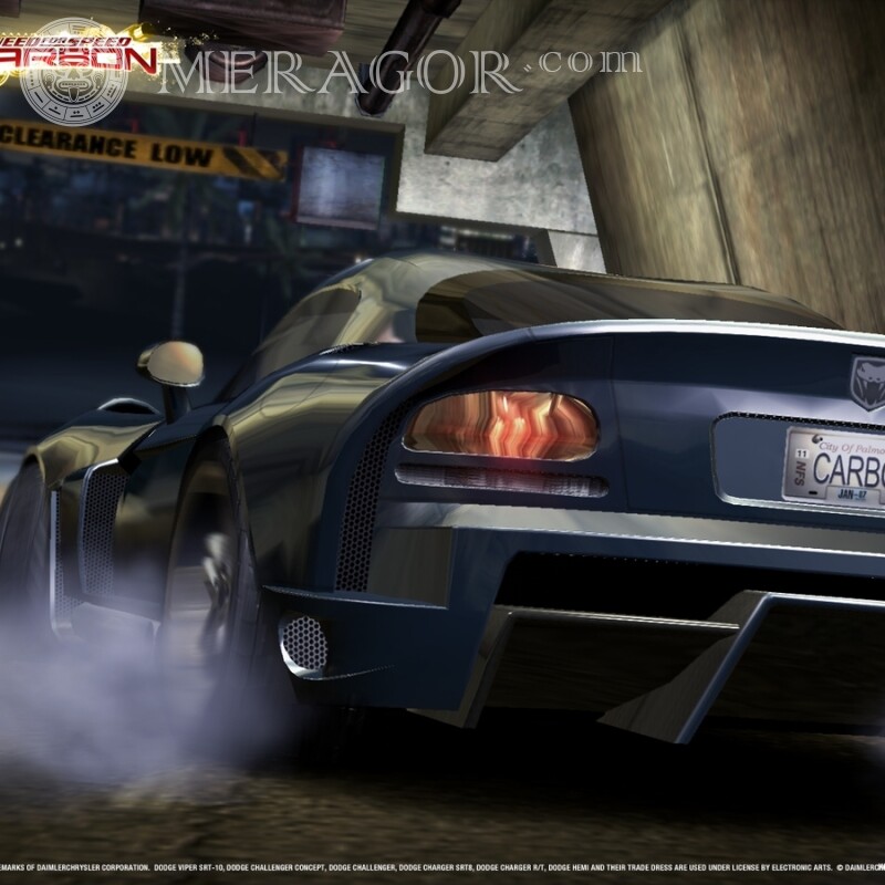 Скачать на аватарку картинку Need for Speed бесплатно Need for Speed Все игры Автомобили