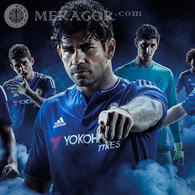 Chelsea Diego Costa Fotos Sportliche Fußball