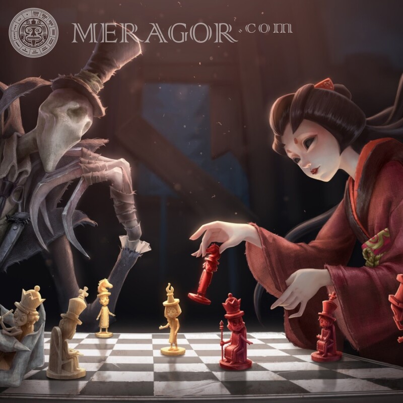 Avatar para jogar xadrez, baixe para sua conta Xadrez Todos os jogos