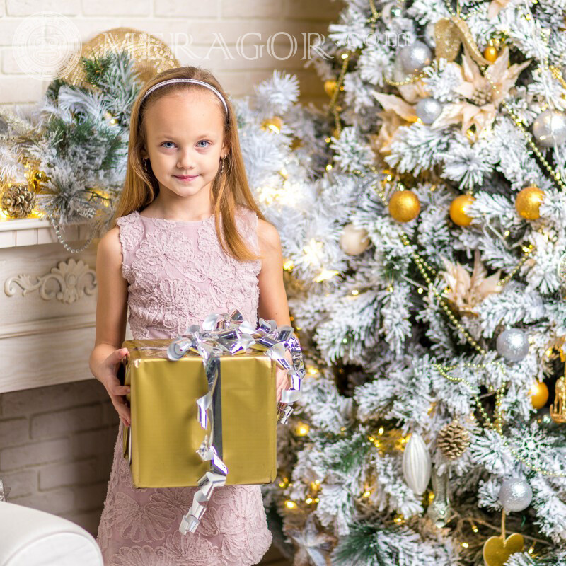 Foto de disfraz de Navidad DIY Para el año nuevo Infantiles Niñas