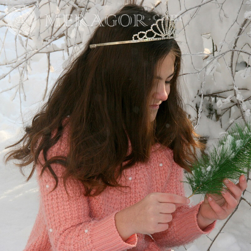 Photos d'avatar du Nouvel An pour les filles de Nouvel an Petites filles Visages, portraits