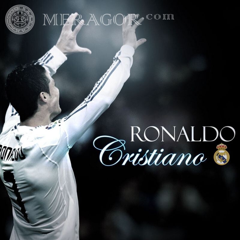 Ronaldo sur le téléchargement de l'avatar Football