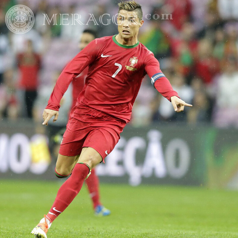 Ronaldo Bild Prominente Sportliche Fußball