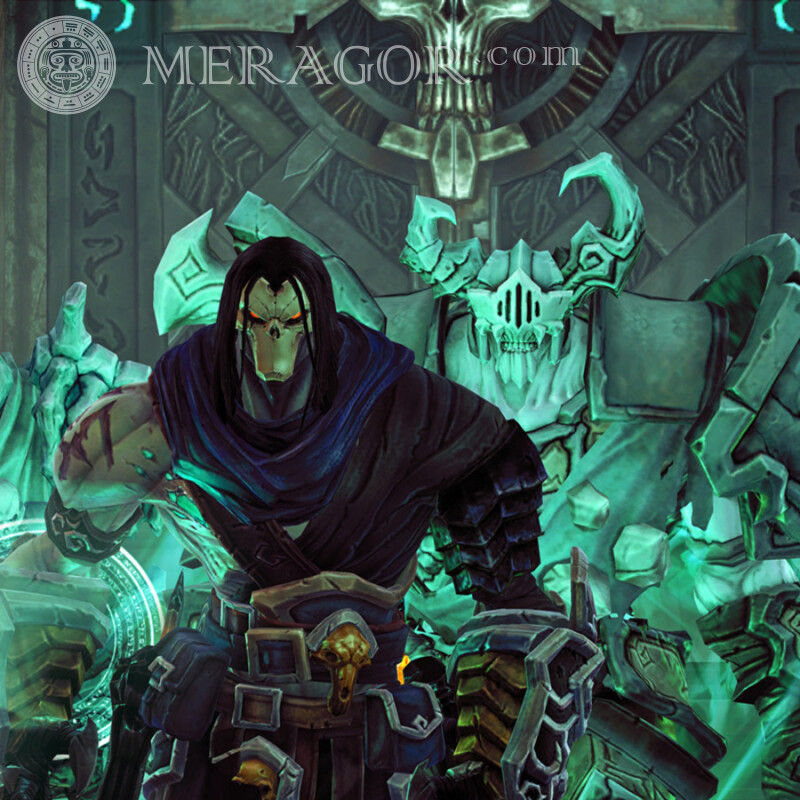 Download the profile picture of Darksiders to your account All games