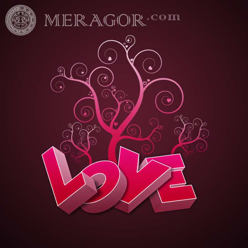 Image d'amour pour le téléchargement d'avatar Fêtes Amour