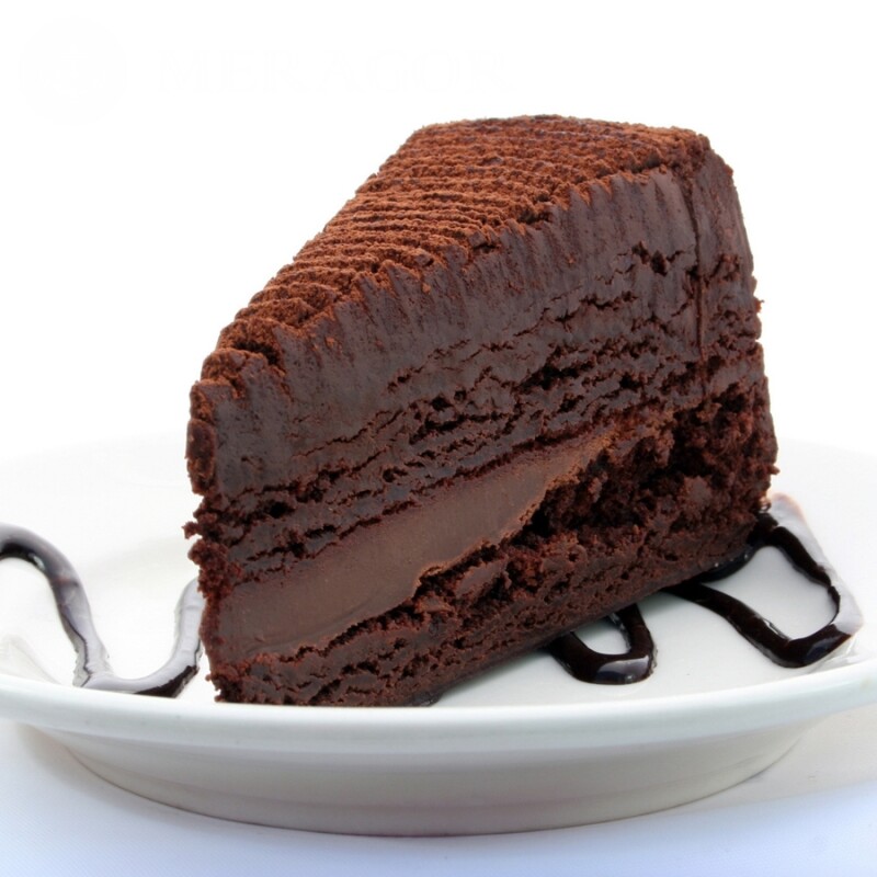 Piece of chocolate cake download Food