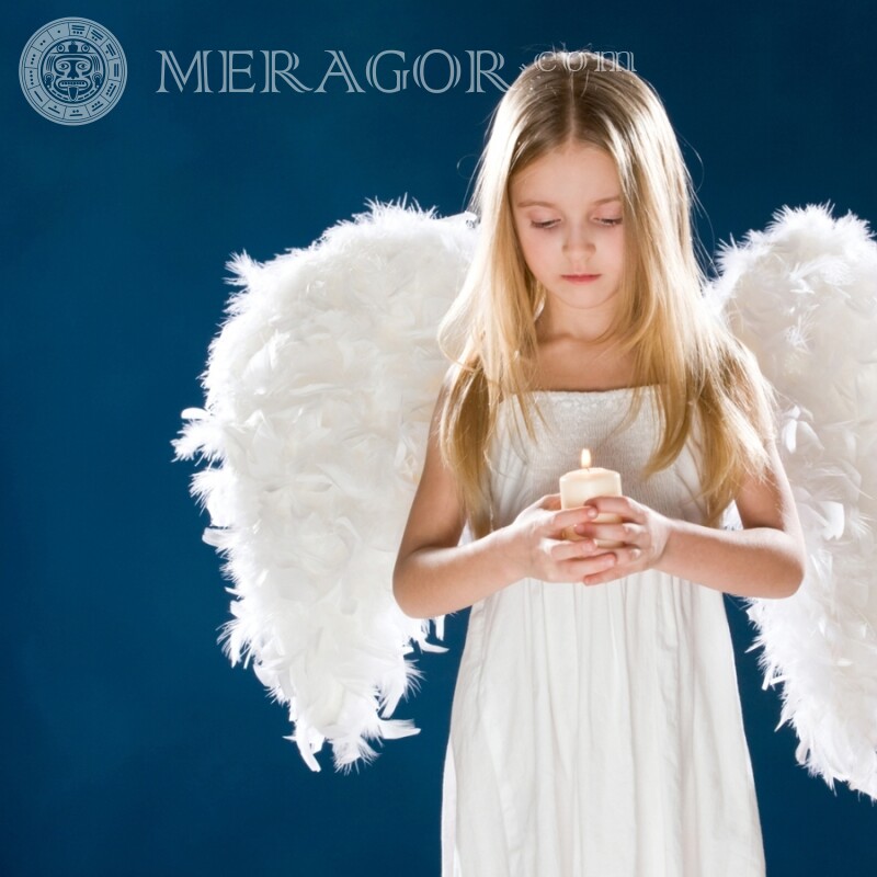 Menina anjo no download do avatar | 0 Os anjos Infantis Meninas