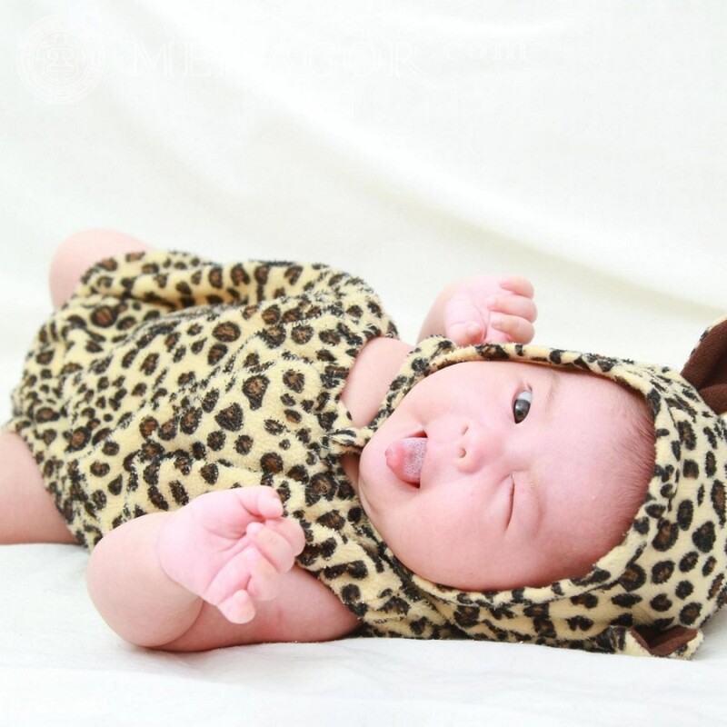 Télécharger la photo de bébé pour l'avatar TikTok Infantiles